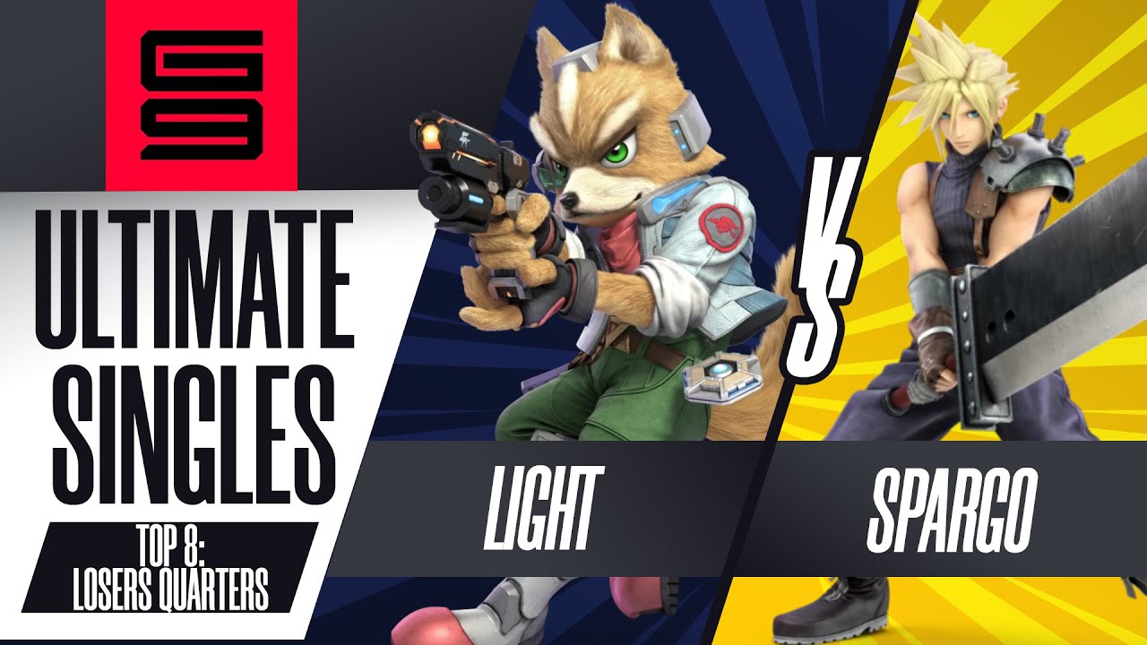 Light vs Sparg0 - Ultimate Singles Top 8 Losers Quarter-Final - Genesis 9 | Fox vs Cloud