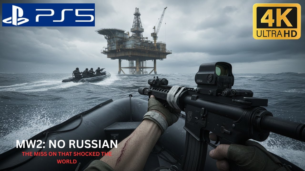 Tactical Entry: Clearing the Ship & Tower the Blast 🚢🔥 Ultra Realistic Graphics (4K 60FPS) 🌊🔥CoDMW2
