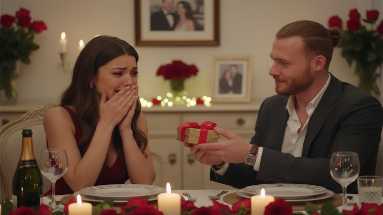 Kerem said Hande will cry with joy when she sees the gift he bought for Valentine's Day.