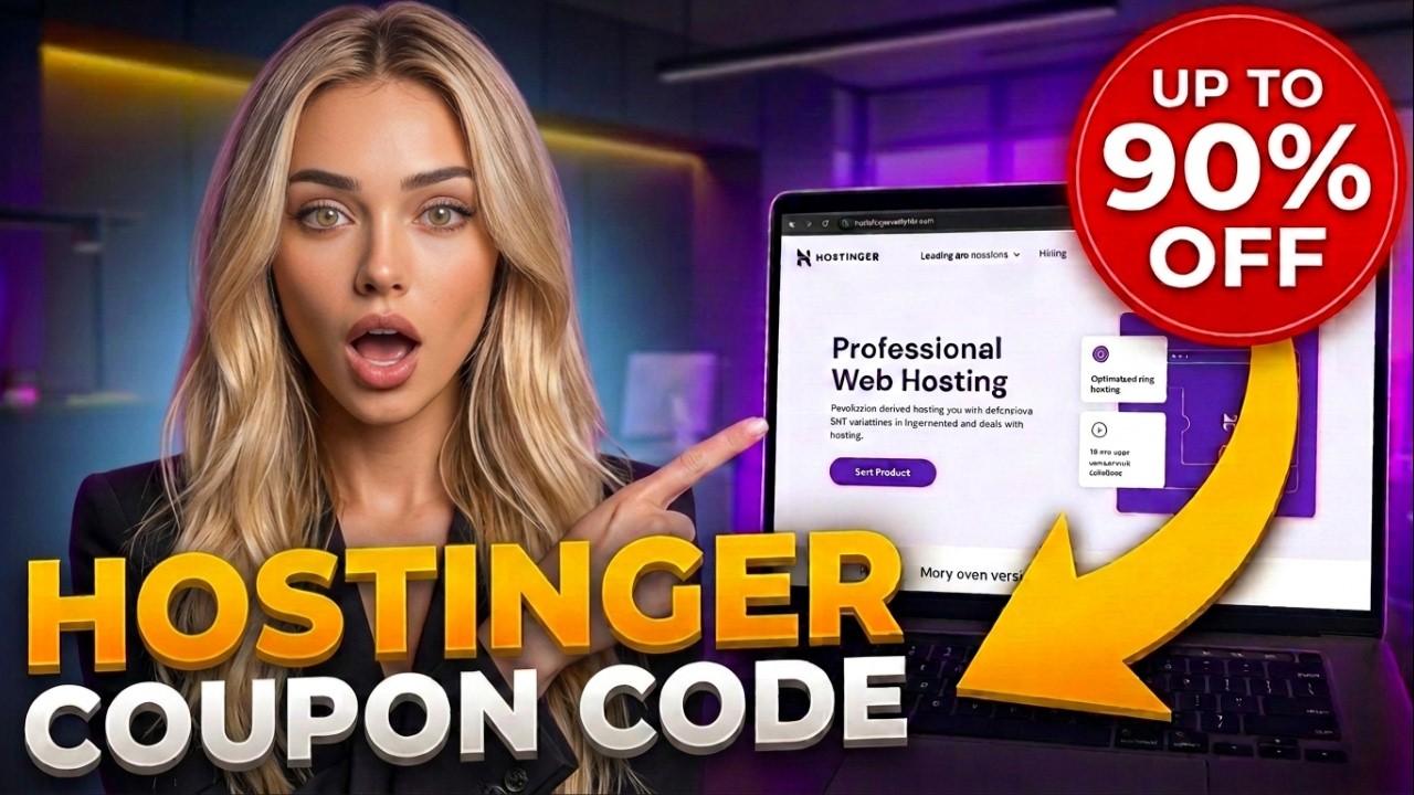 Hostinger Coupon Code 2026 - Get the Biggest Verified Hostinger Discount (Up to 90% OFF)
