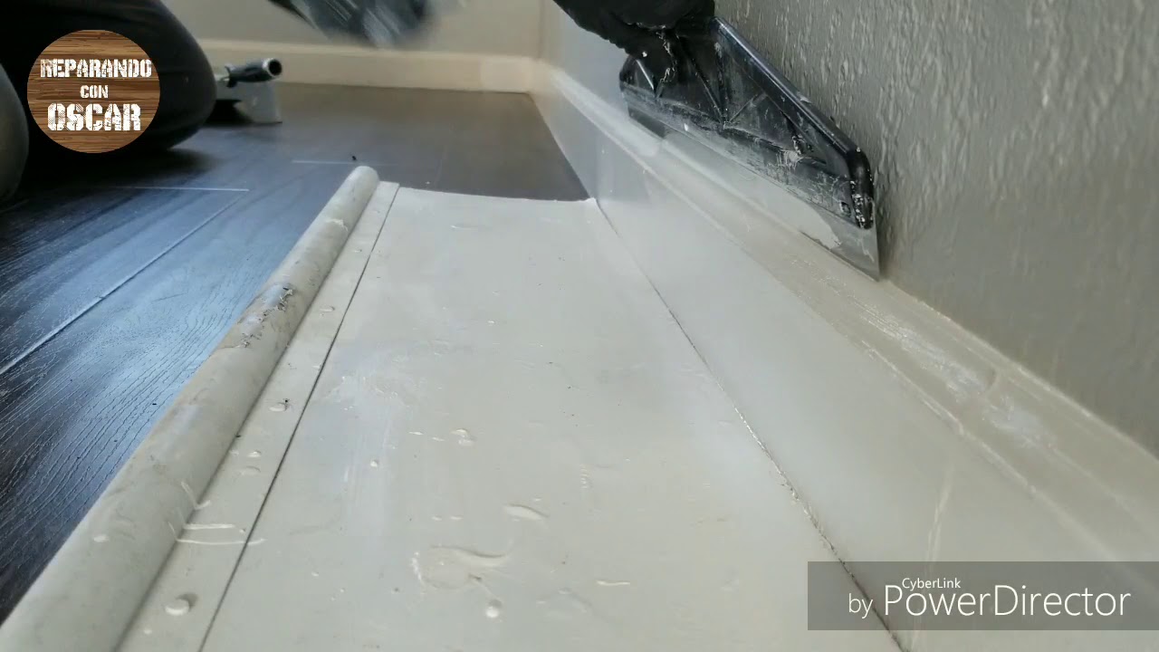 Como pintar molduras ,f&aacute;cil rapido y sin manchar