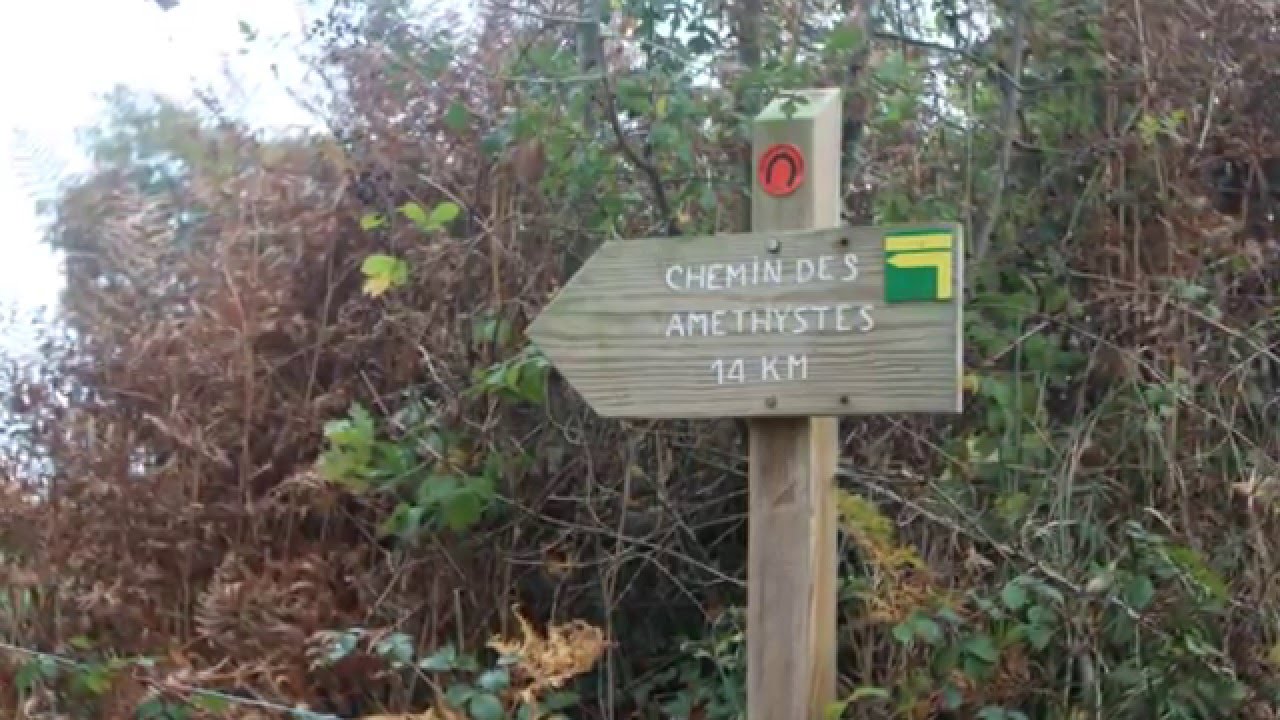 GR 34 A PLOUARET-VIEUX MARCHÉ  et Sentier des améthystes