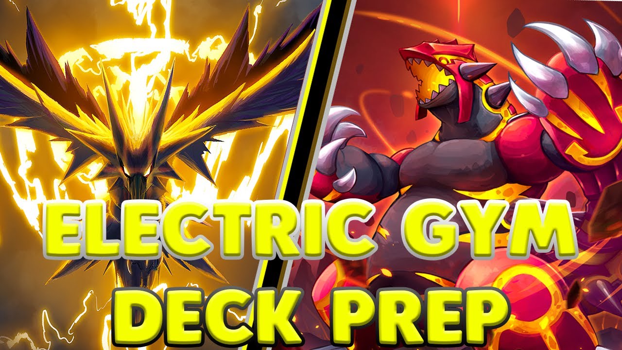 Pokemon Duel - ELECTRIC GYM DECK PREP - ELECTRIC +1MP/GROUND +20AP