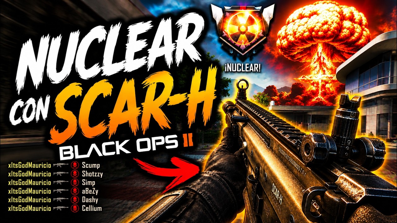 Mi primera Nuclear en Black Ops 2 😎 (PS5 Port)