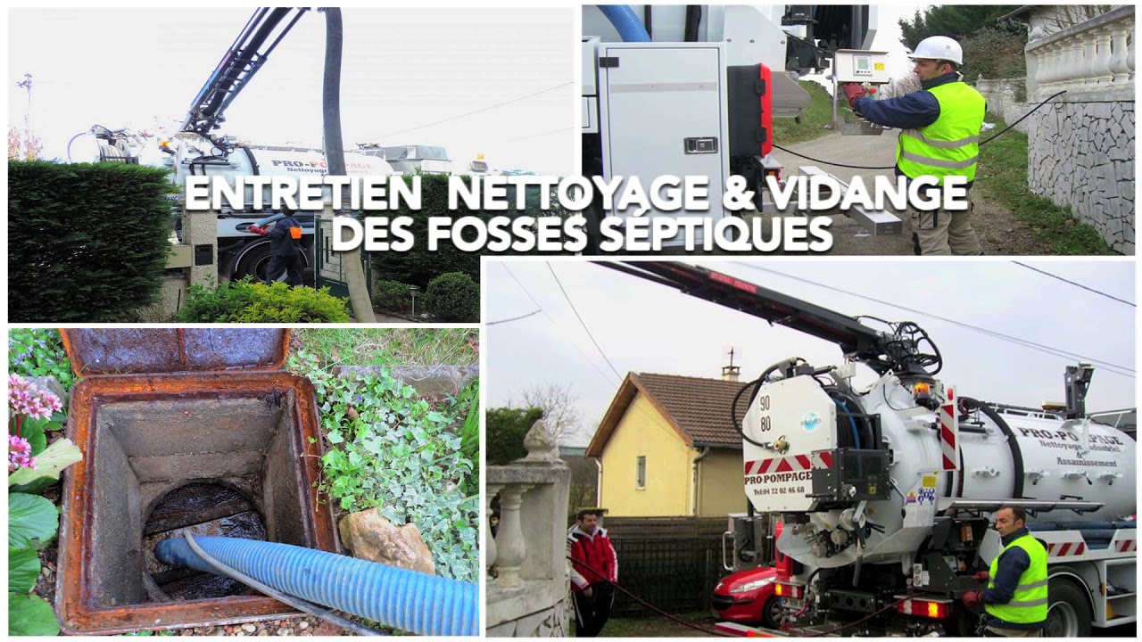 Pro Pompage, assainissement, vidange et débouchage de canalisations à Villeurbanne.