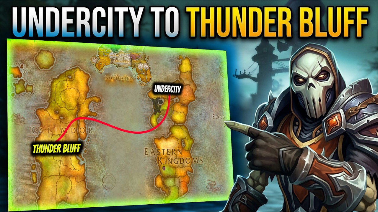 How to Get from Undercity to Thunder Bluff in WOW WOTLK