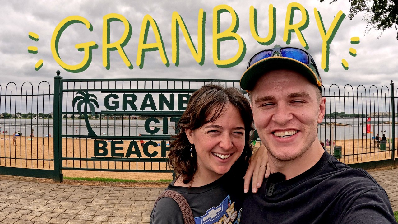 Granbury, Texas – Drive-In Theater, City Beach, and Historic Downtown