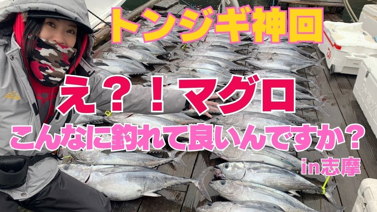 【トンジギ】大爆釣！トンジギ当たりDAYがガチでヤバすぎた・・！📍ジャーク忠丸/志摩沖
