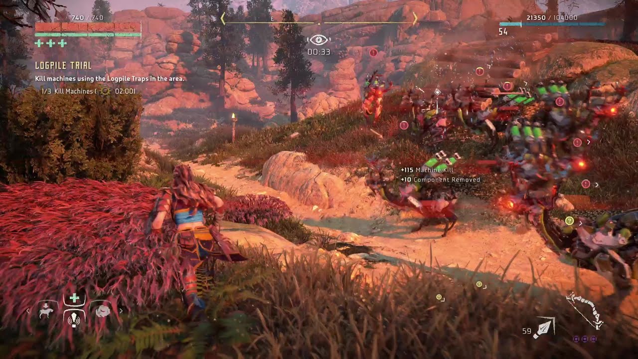 053 Horizon ZD Rem Hunting Grounds Nora Logpile Trial Blazing Sun