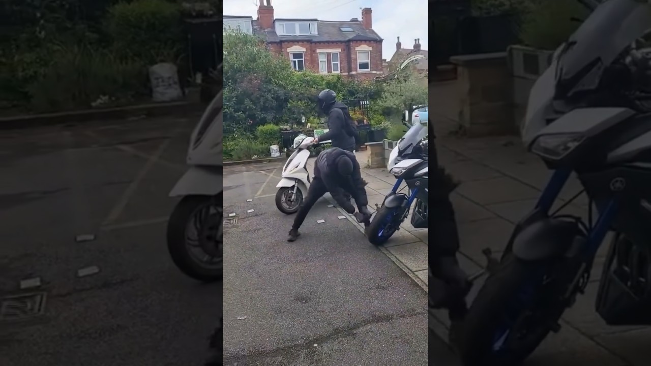 Pod&eacute;is comentar Malditos HDLGP. #uk #inglaterra #manchester #motos #ladrones #robar #bikers