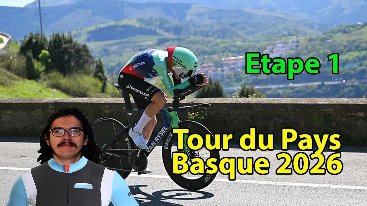 🚴&zwj;♂️Tour du Pays Basque 2026🇪🇸 :  Etape 1 D&eacute;brief (Seixas, Ayuso, Vauquelin...)