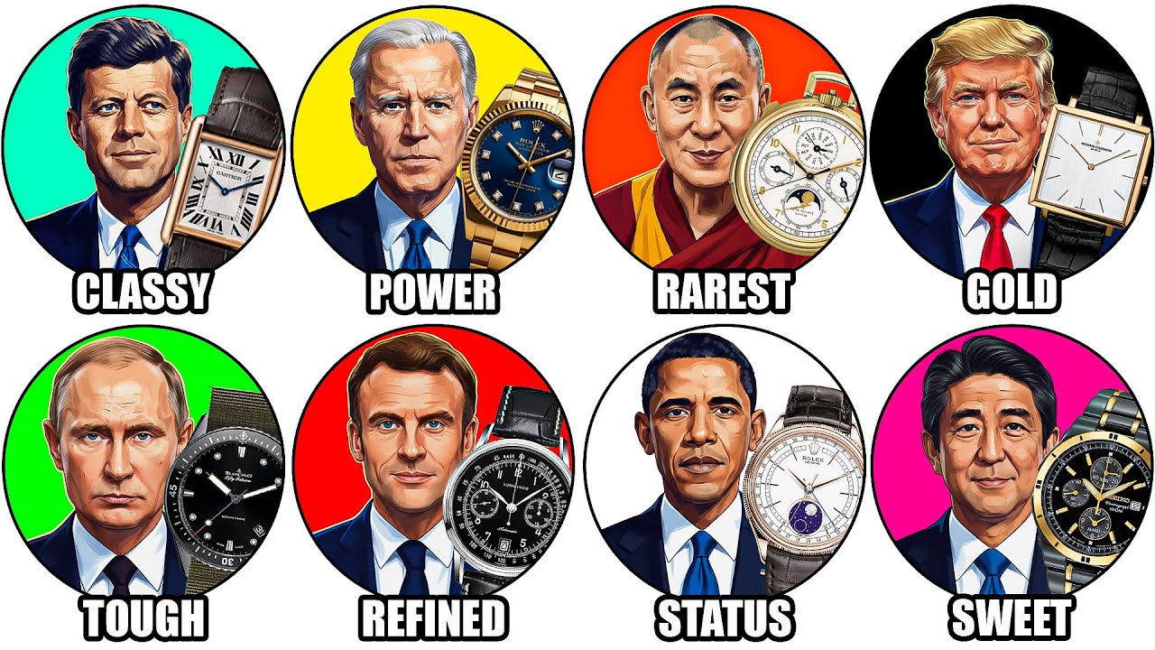 Every Type of Watch Worn by World Leaders EXPLAINED in Detail