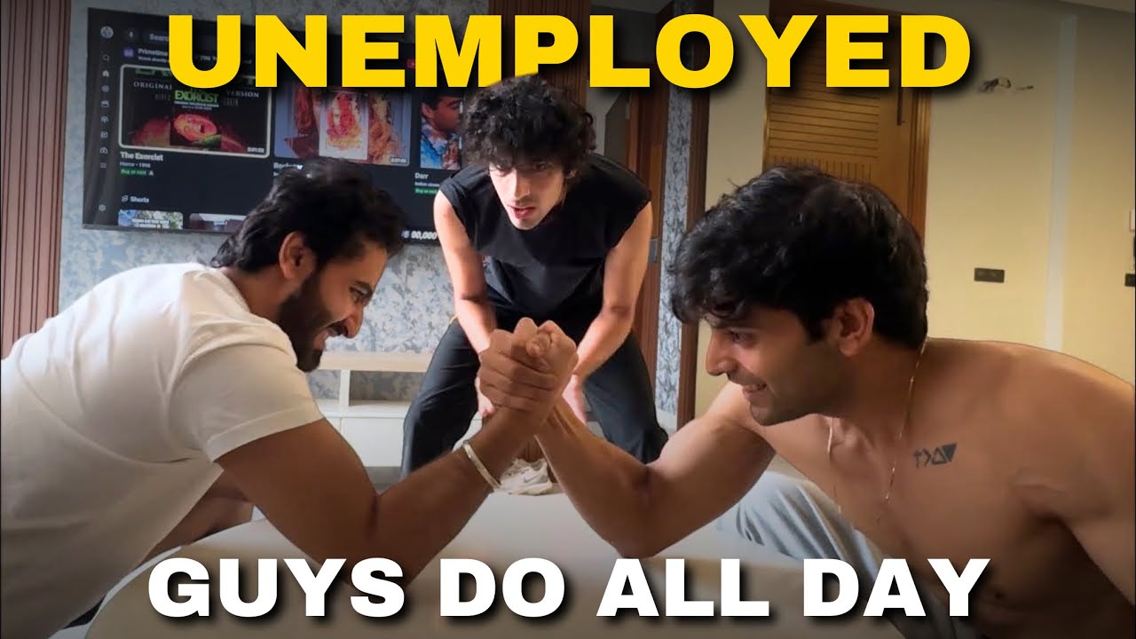 This Is What Unemployed Guys Do All Day 😂