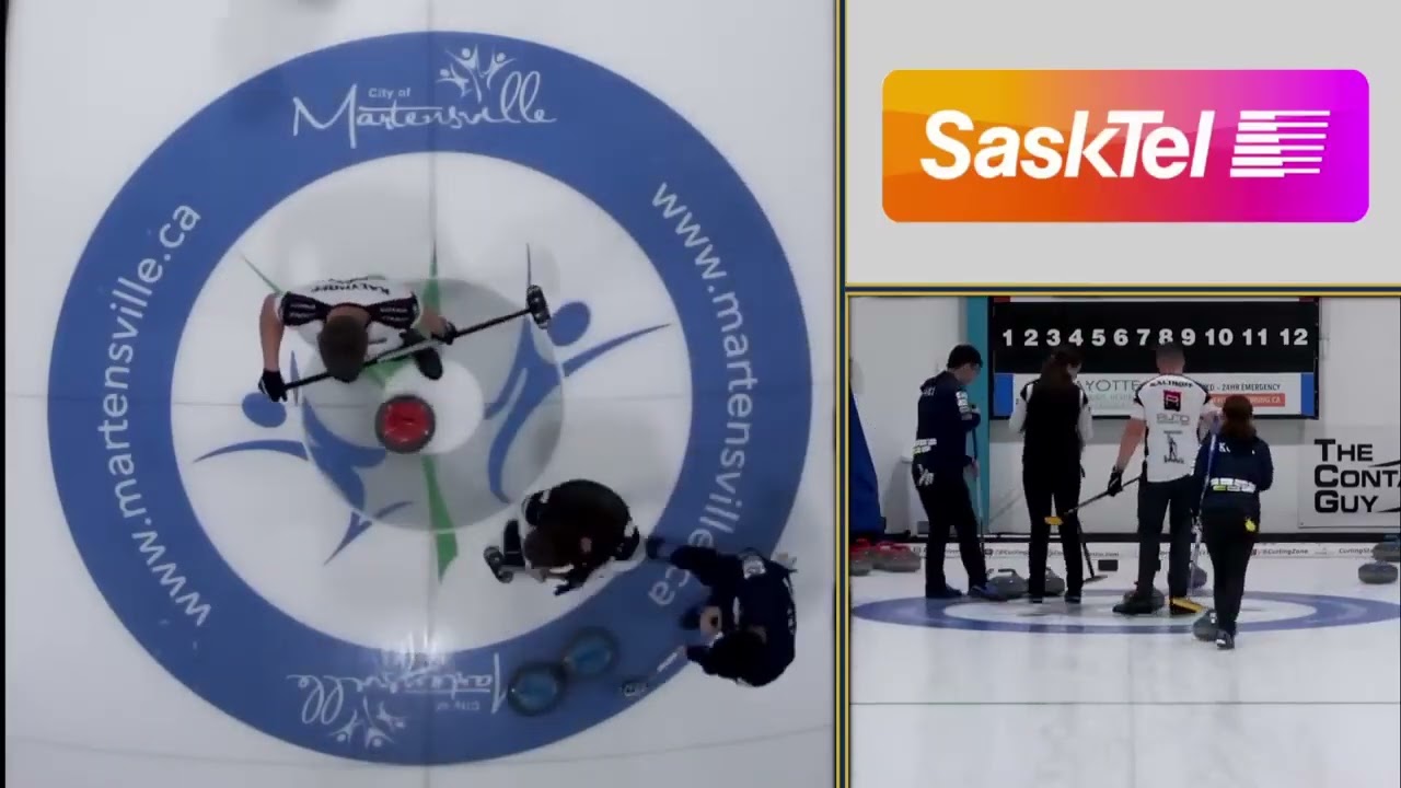 FEATURE  Thevenot Kalthoff vs  Koana Aoki   FINAL   Curling Stadium Martensville Mixed Doubles XCM