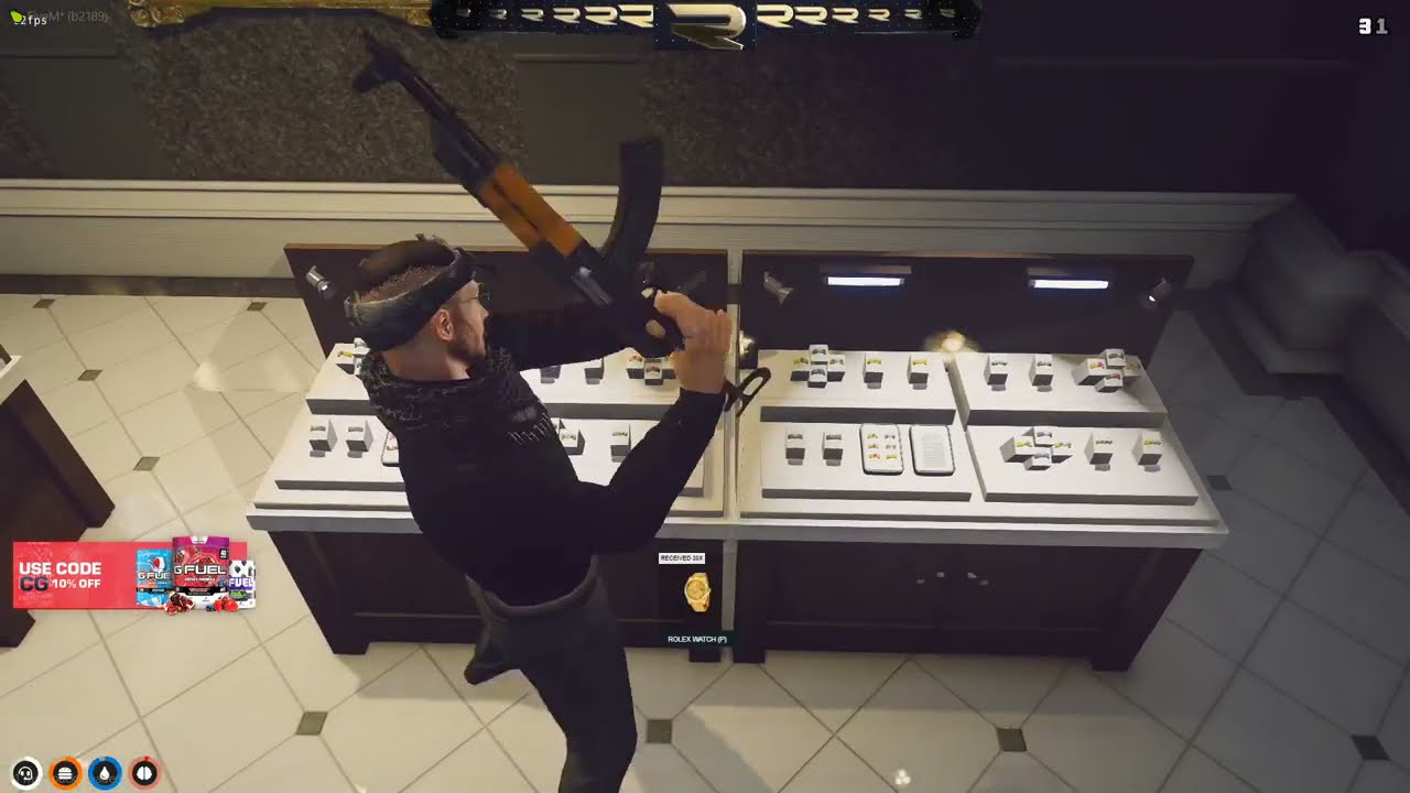 Ramee and Curtis no Mask & Arabic Negotiation Jewellery Store Robbery | GTA RP NoPixel 3.0