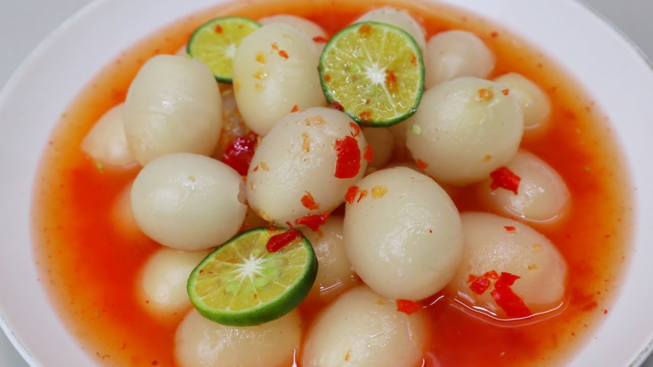 RESEP ASINAN RAMBUTAN YANG ENAK DAN SEGER