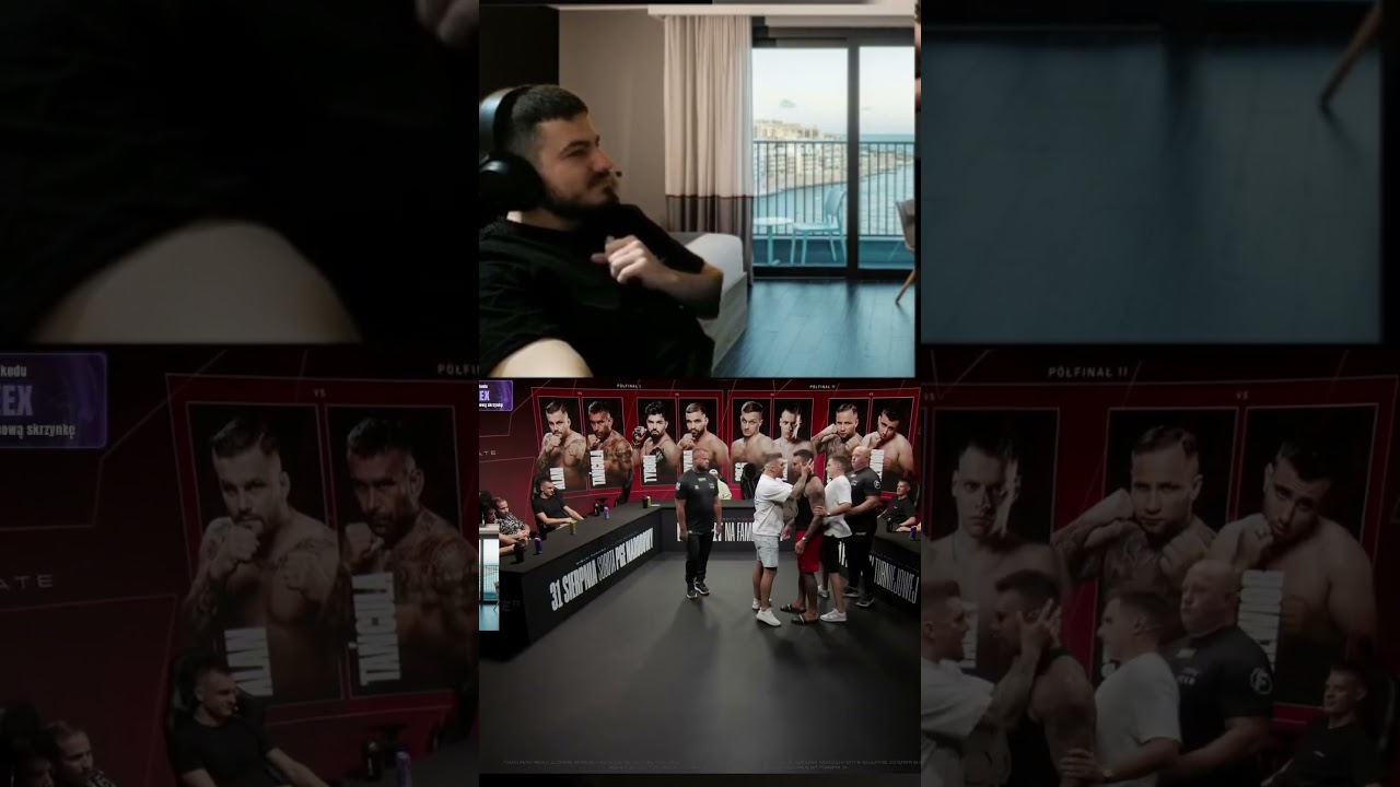 NEEX I DYMY NA FAME MMA #neexcsgo #twitch #famemma #cage