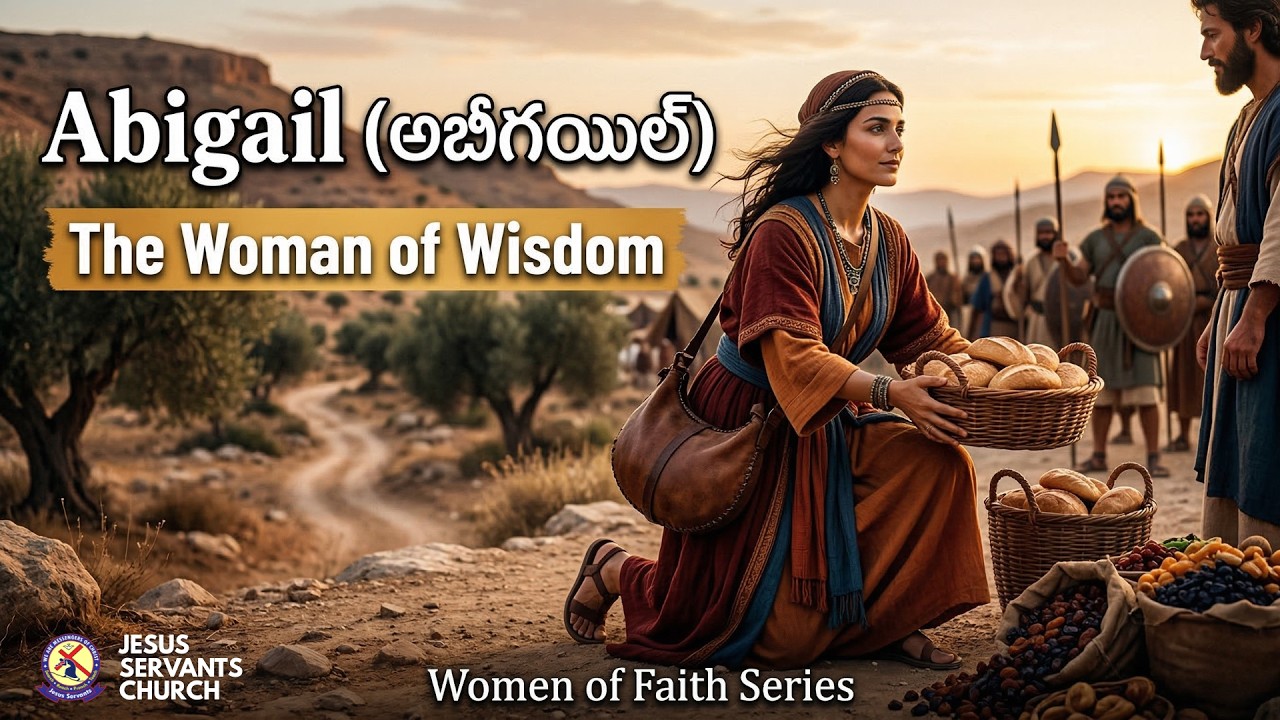 Abigail (అబీగయిల్) - The Woman of Wisdom | Women of Faith Series