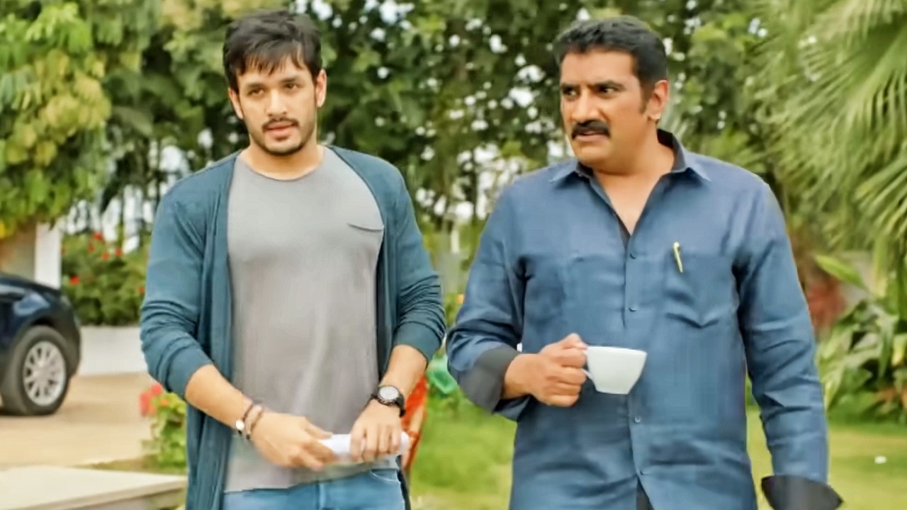 अखिल अक्किनेनी को दो साल लग गया ये डिग्री लेने के लिए | Mr Majnu Movie Best Scene
