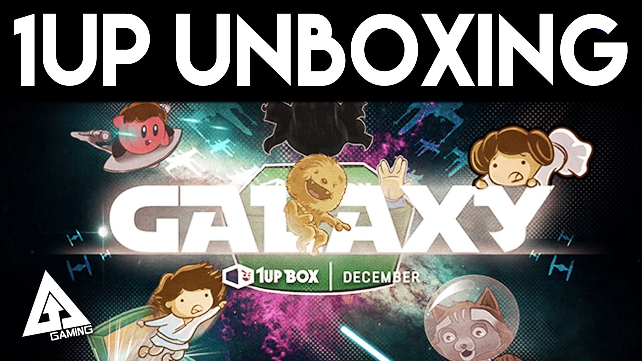 1Up Box Unboxing! GALAXY - December 2015