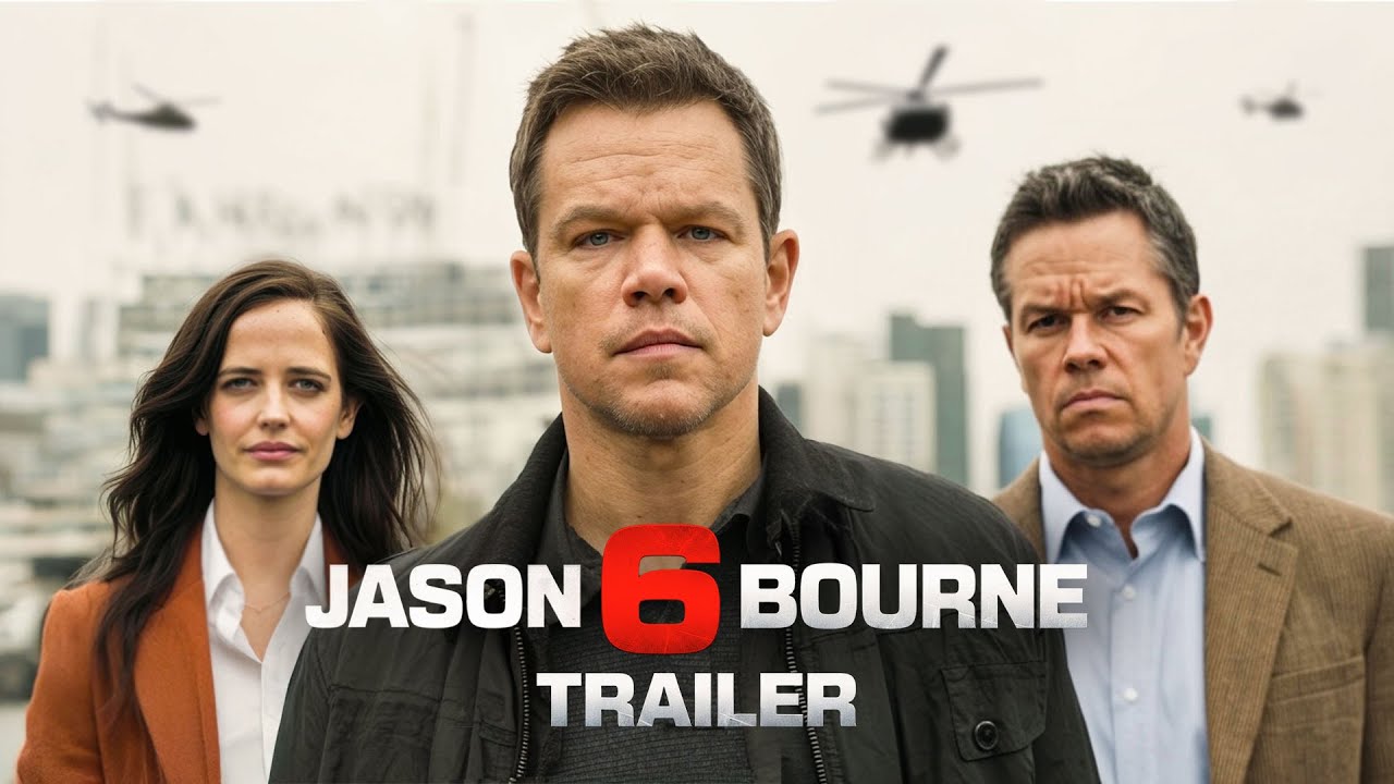 Джейсон Борн 6 &mdash; Первый трейлер | Мэтт Дэймон, Марк Уолберг, Ева Грин | 2025 &mdash; 26 Movies Trailer