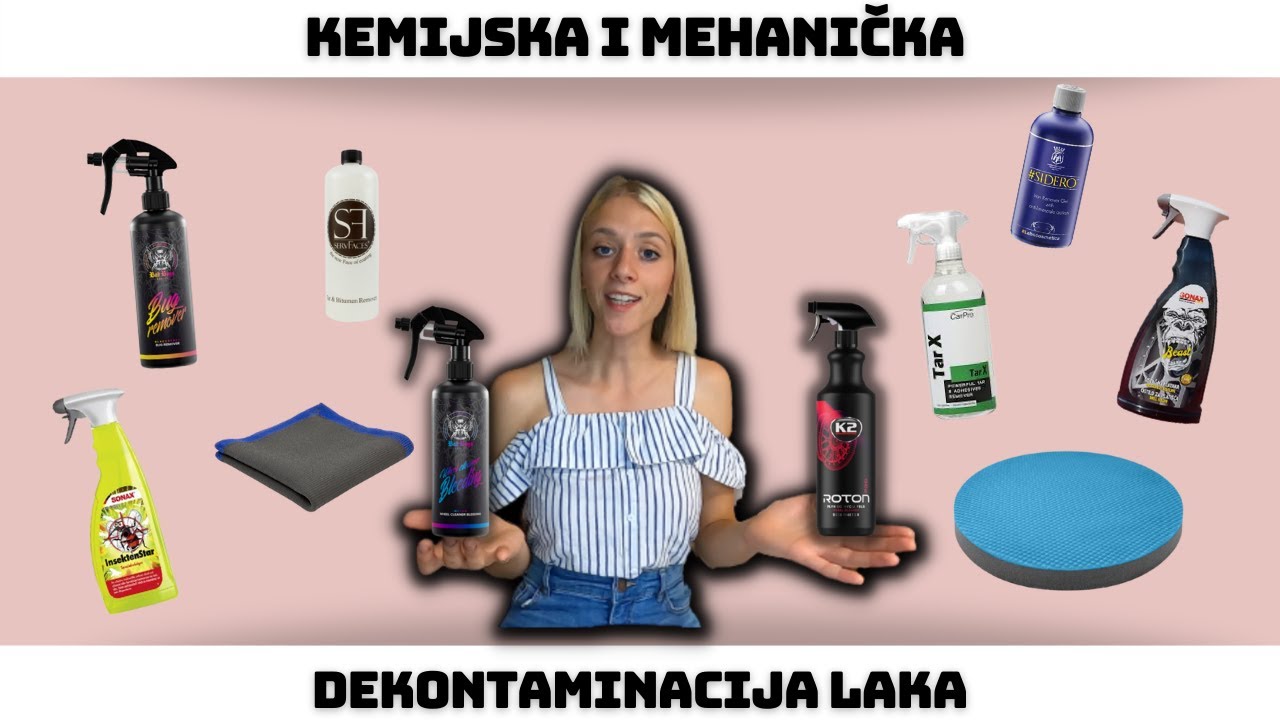Dekontaminacija laka | Kemijska i mehanička