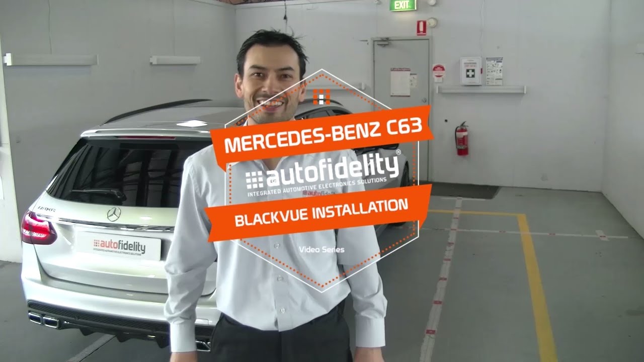 Mercedes Benz C63 Blackvue Installation