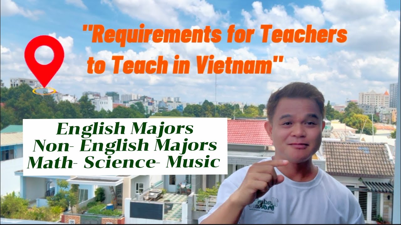 Requirements for Teachers to Teach in Vietnam 2025