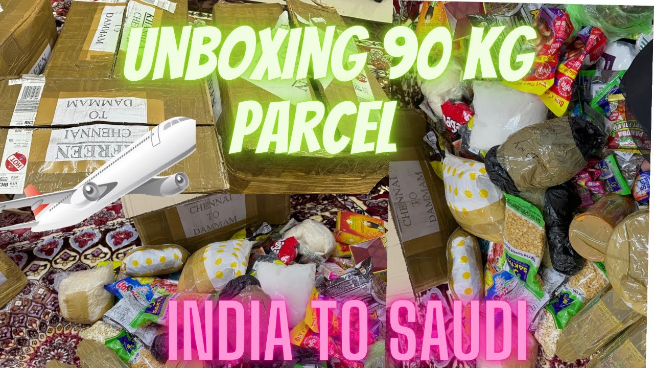 பார்சல் பொட்டி பிரிக்கலாம் வாங்க📦Unboxing 90 kg Parcel📦From India 🇮🇳To Saudi Arabia🇸🇦#unboxing