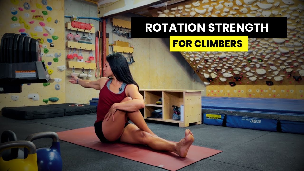 Spiral Strength FOR CLIMBERS | Build Functional Rotation & Core Control