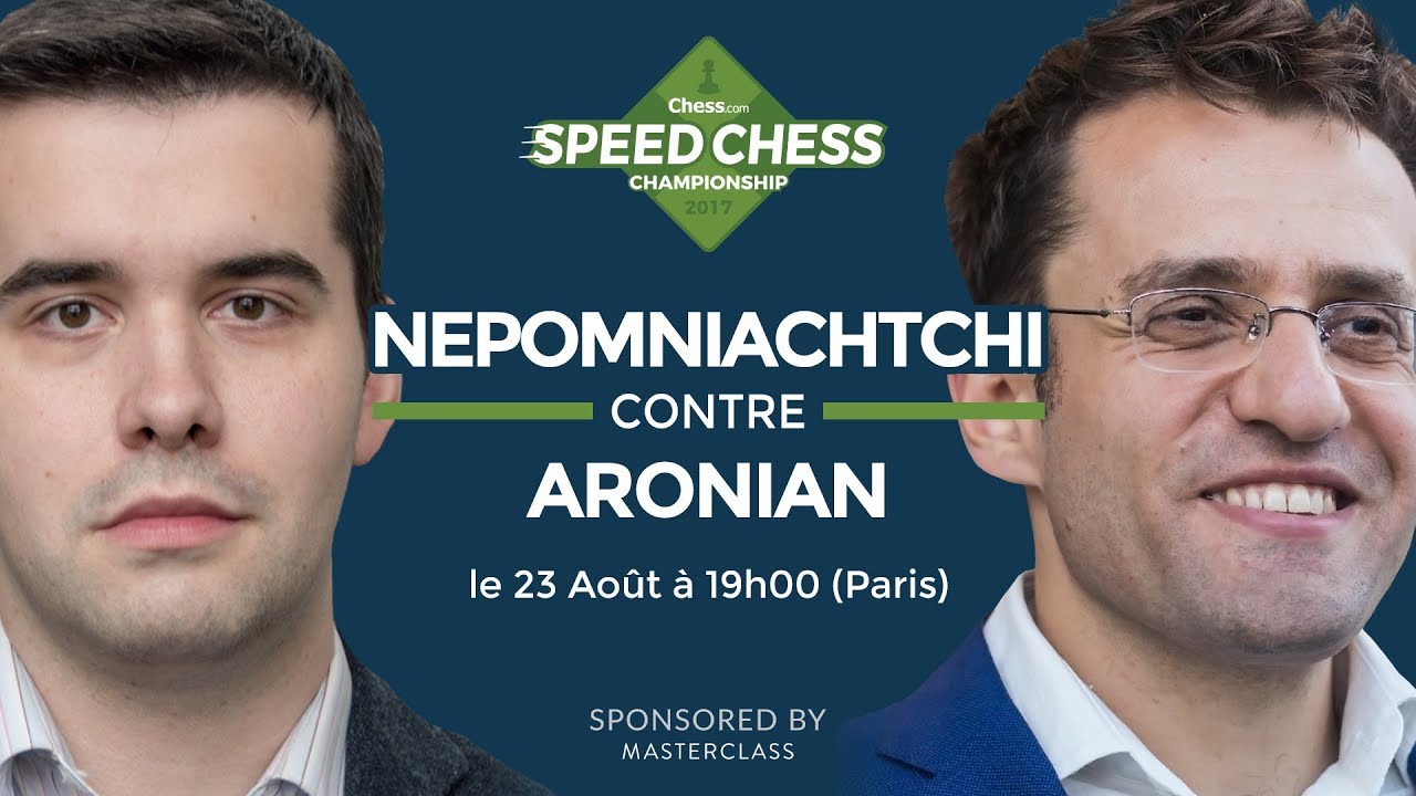 Speed Chess Championship le match Aronian Nepomniachtchi