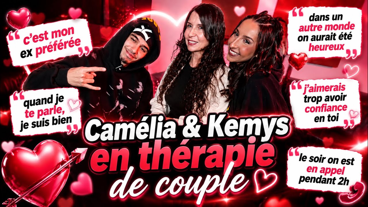 KEMYS & CAM&Eacute;LIA EN TH&Eacute;RAPIE DE COUPLE - rediff live KmSenKangoo (15.12.25)