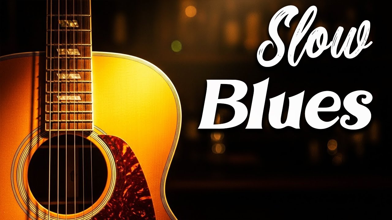 🌃 Urban Slow Blues for Empty Streets After Midnight | Slow Blues Room