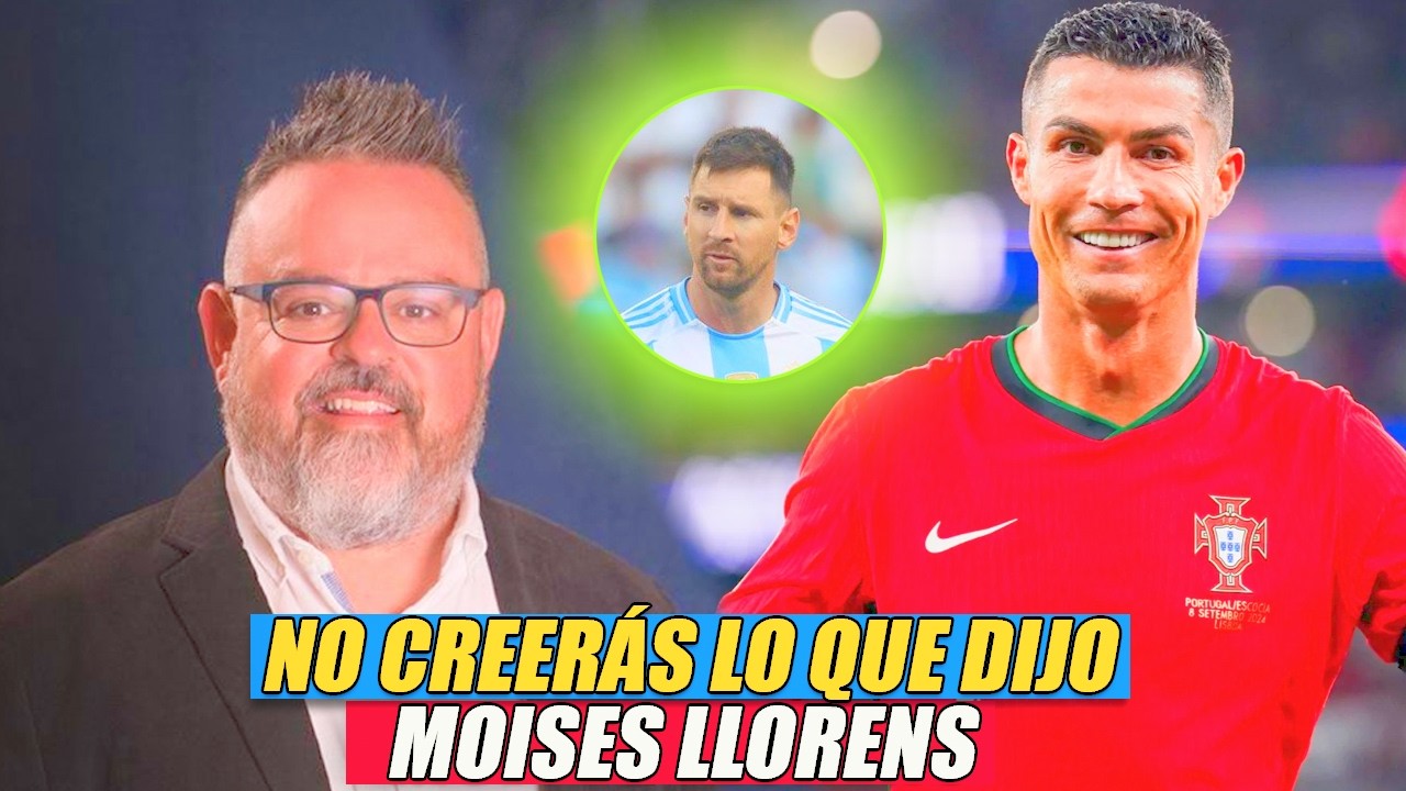 😲INCREIBLE: MOISES LLORENS DESTROZA A LA PRENSA Y AL FUTBOL ACTUAL POR CRISTIANO