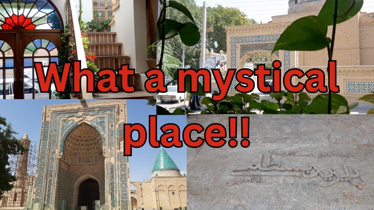 Historical City of Bastam: From city streets to Bayazid Bastami's Sanctuary #beauty #iran #art #vibe