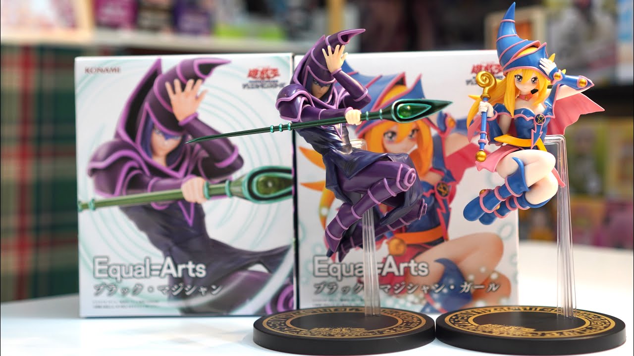 Unboxing Yu-Gi-Oh!  Dark Magician & Dark Magician Girl Equal Arts - Konami Prize Collection
