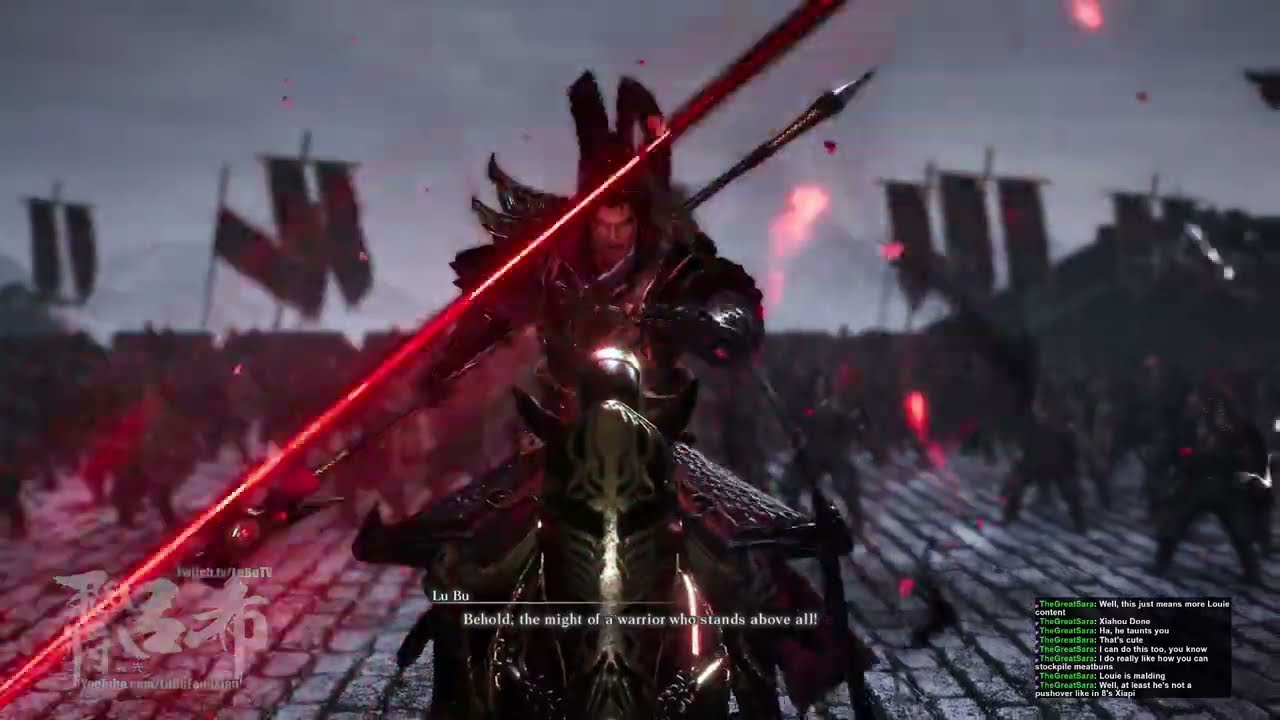 Dynasty Warriors Origins - Final Battle vs Lu Bu (Hero Difficulty)