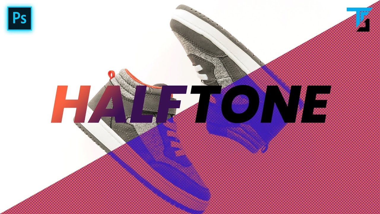 How to make Halftone pattern in Photoshop