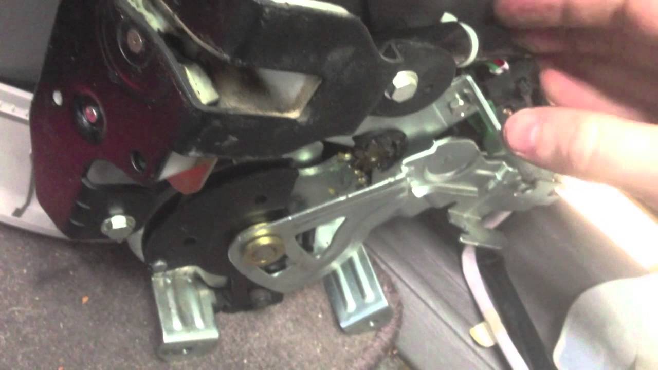 How to fix a Honda Odyssey automatic sliding door that will not latch