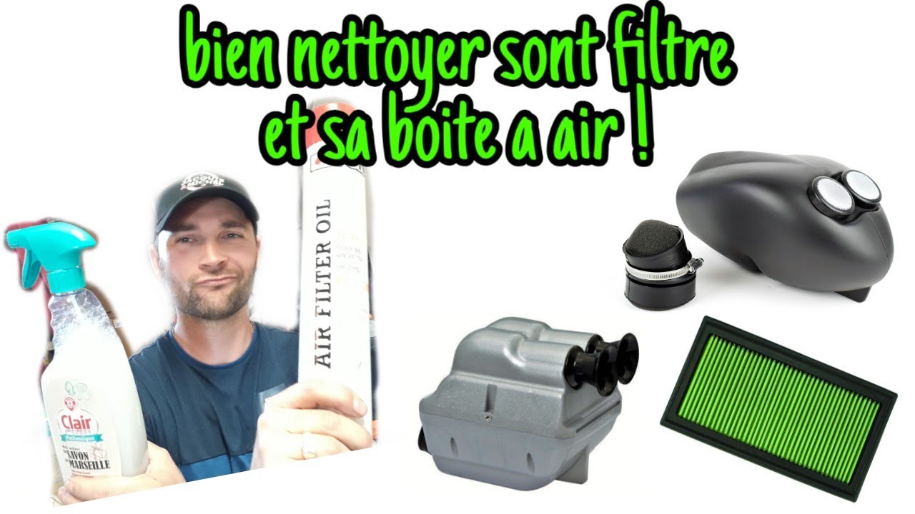 ENTRETIEN DU FILTRE ET LA BOITE A AIR !