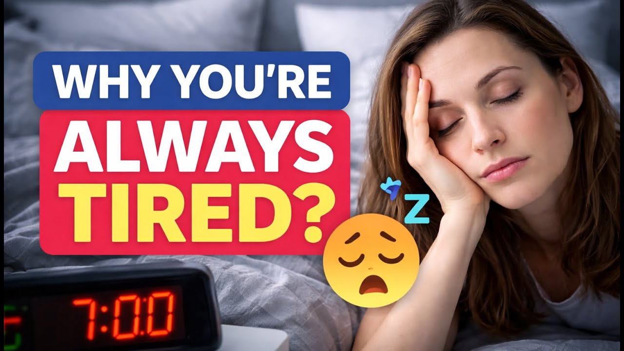 Why You're Always Tired (Even If You Sleep Enough)