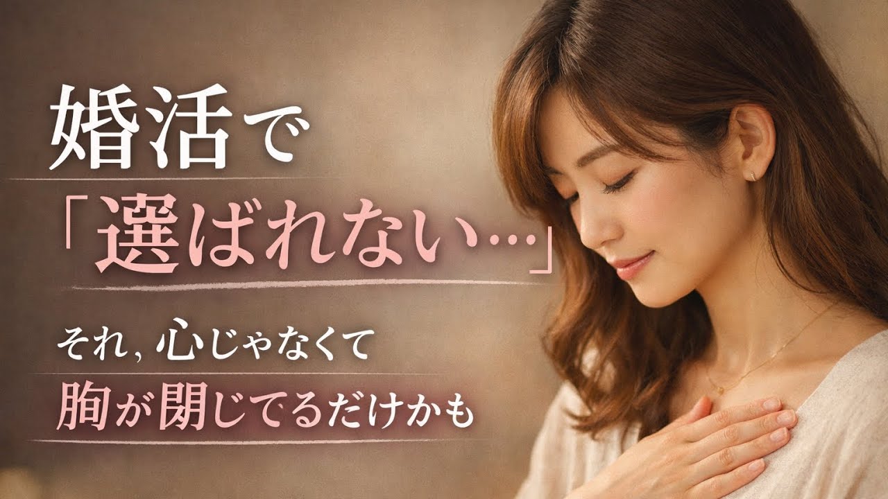 【婚活疲労】　「なんで私、選ばれないんだろう…」と思う日の体のサイン