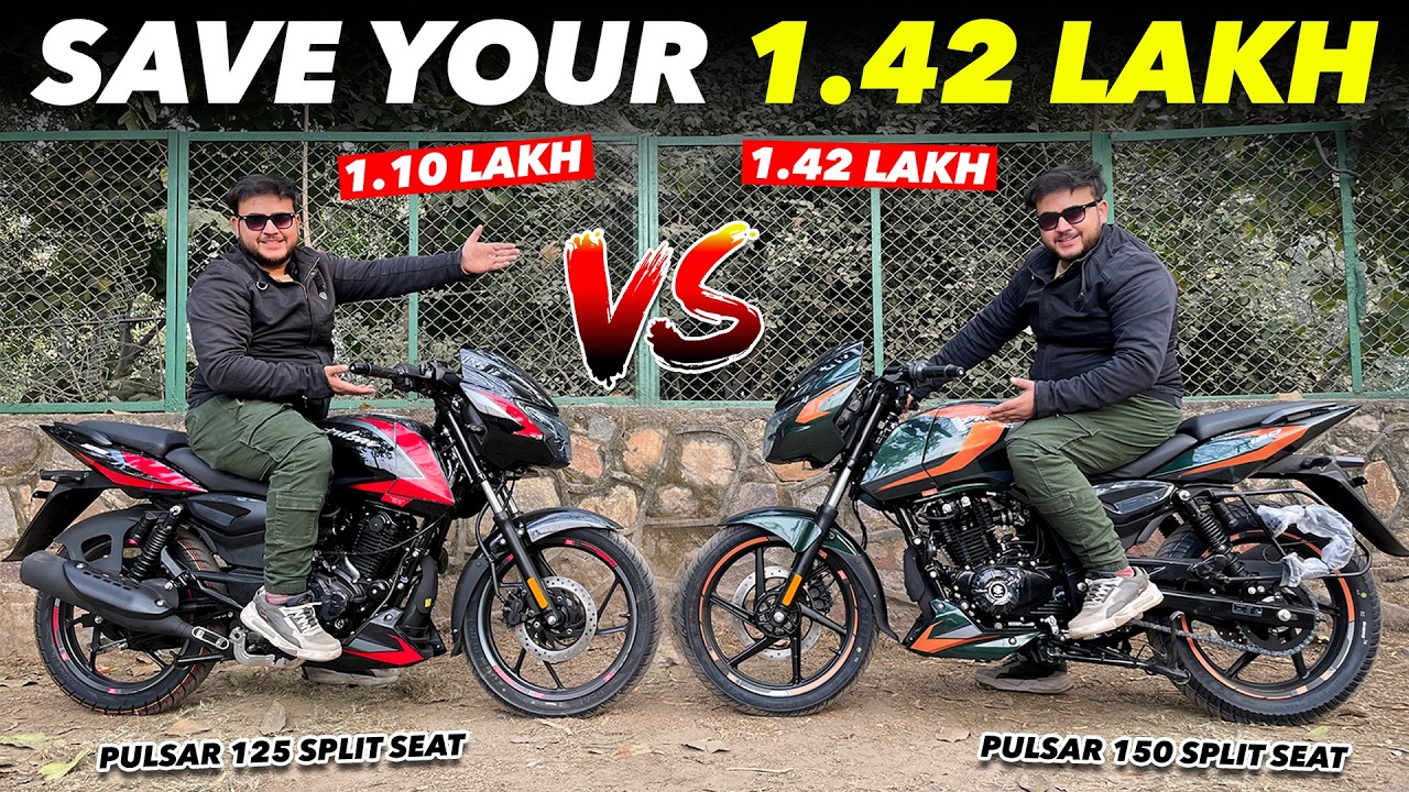 2026 Bajaj Pulsar 125 Split Seat vs Pulsar 150 Twin Disc – Full Comparison Which Is Value for Money?
