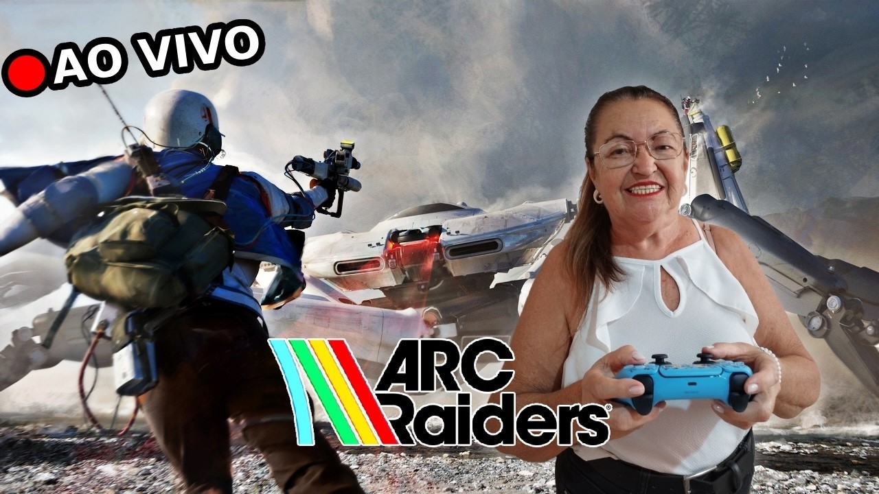 ARC RAIDERS AO VIVO COM A VOVÓ DOS GAMES