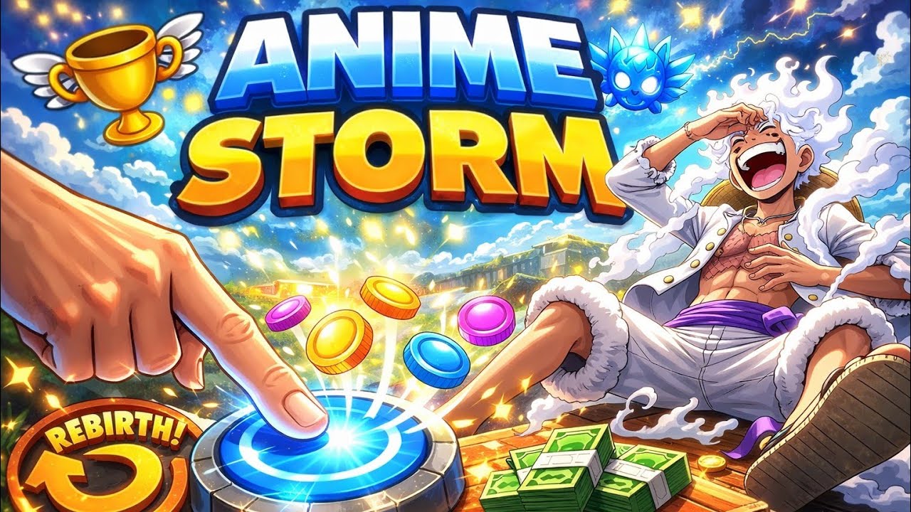 SECRET LUFFY Is INSANE In Anime Storm Simulator!