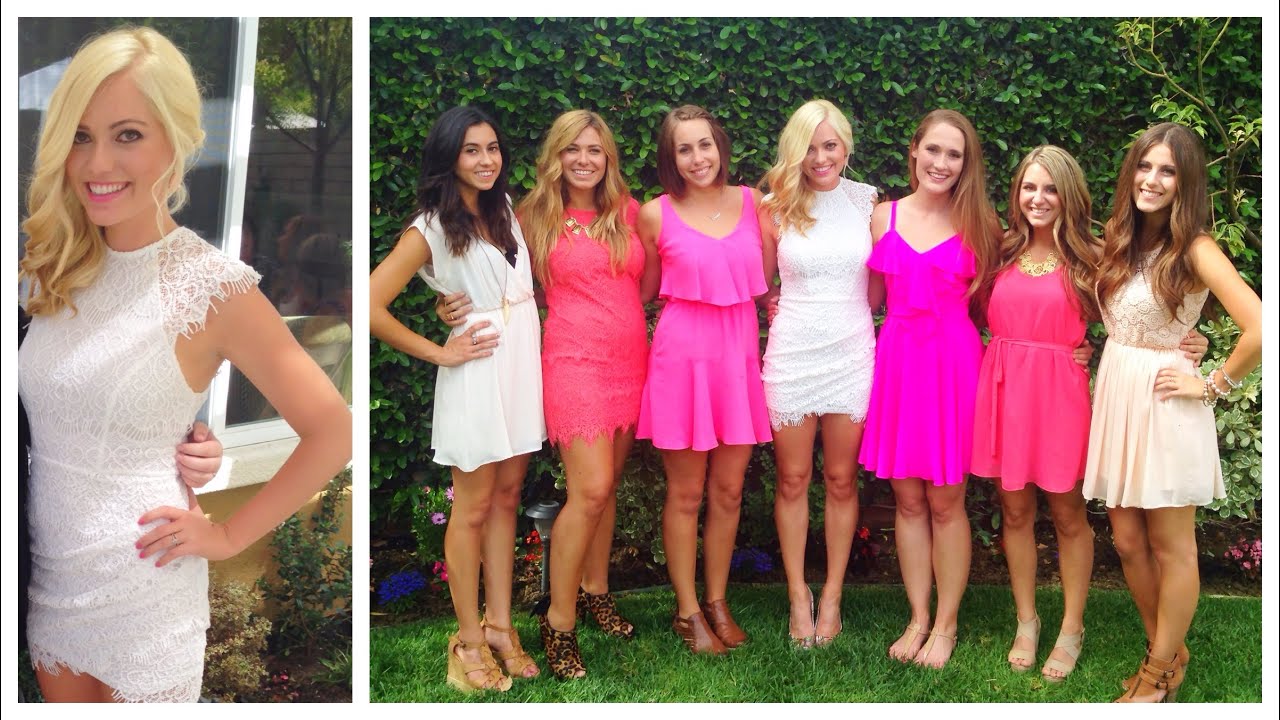 My Bridal Shower: Makeup, Hair & Outfit! Style By Dani