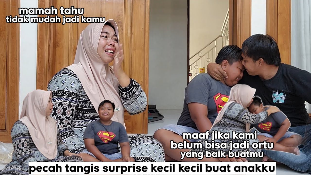 pecah tangis kita mamah tahu tidak mudah jadi kamu