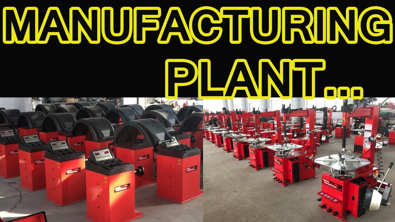 MANUFACTURING PLANT OF WHEEL BALANCER AND TYRE CHANGER..