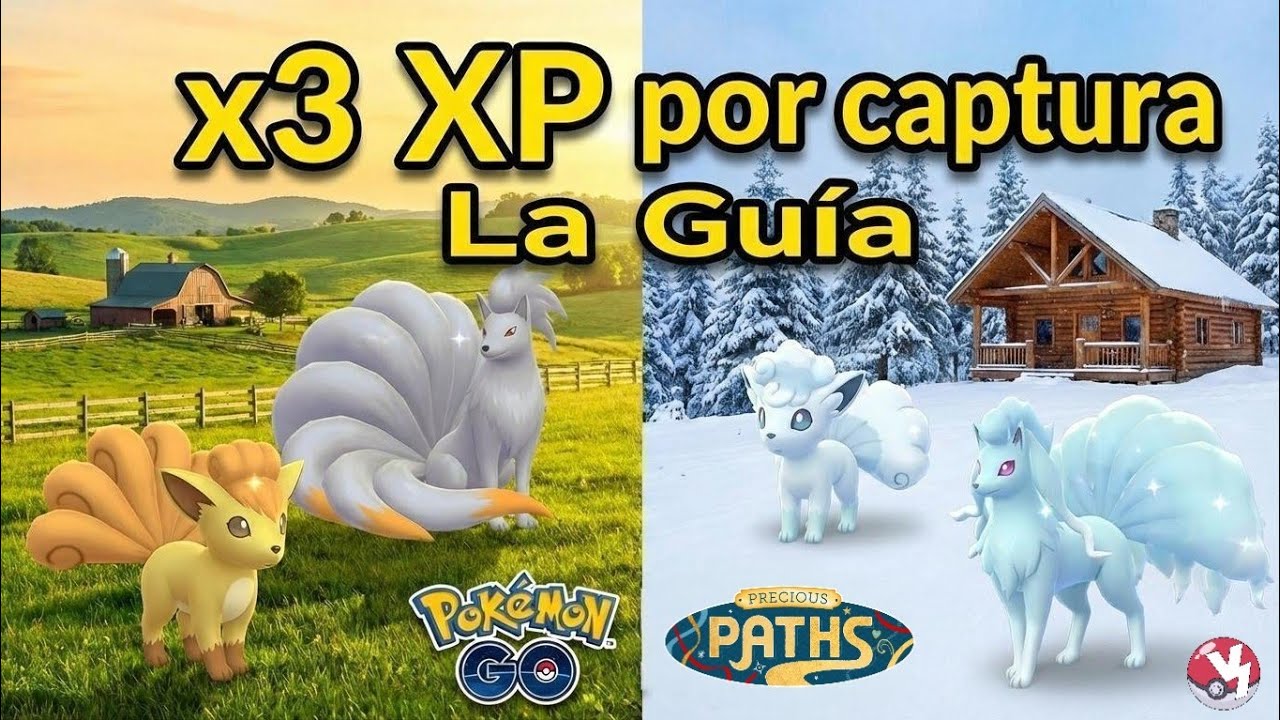 Consejos finales DÍA DE LA COMUNIDAD DE VULPIX Y VULPIX DE ALOLA! con Mas de 6000 de XP por captura!
