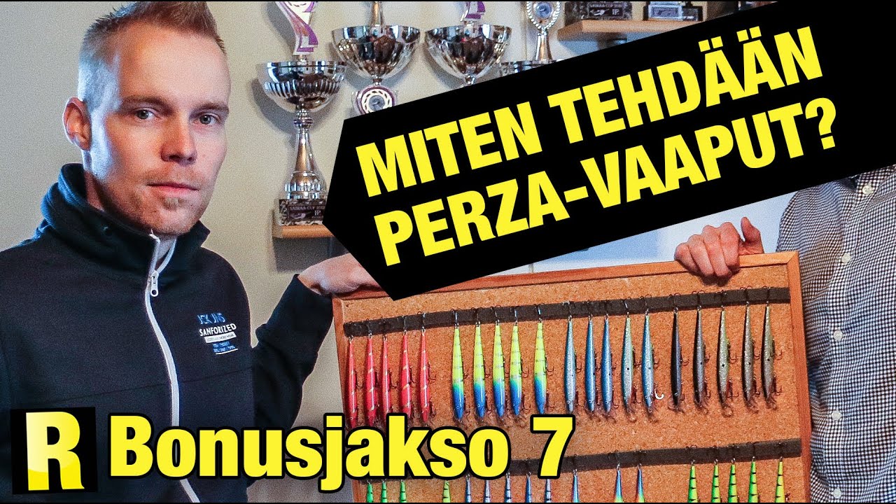 Säästä! Tee itse uistin, jolla saat kalaa. Perzan-Vaaput kertoo vinkit!